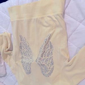 Victoria Secret Angel Wing Zip Up Hoodie